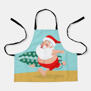 Tablier Santa at beach
