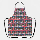 TABLIER SANTA BEAGLE    (Recto)