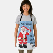 Tablier Santa Claus (Insitu)