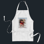 Tablier Santa Claus<br><div class="desc">Happy Holidays Santa Claus estampes pour la cuisine de vacances</div>