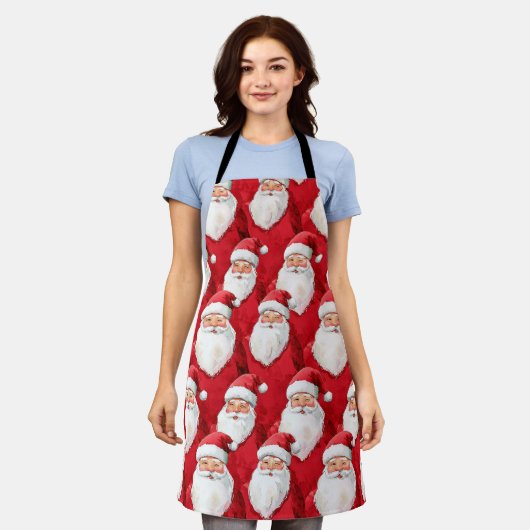 Tablier Santa Claus (Porté)
