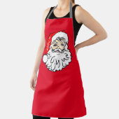 TABLIER SANTA CLAUS CHRISTMAS KITCHEN APRON (Insitu)