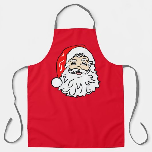 TABLIER SANTA CLAUS CHRISTMAS KITCHEN APRON (Recto)