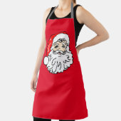 TABLIER SANTA CLAUS CHRISTMAS KITCHEN APRON (Insitu)