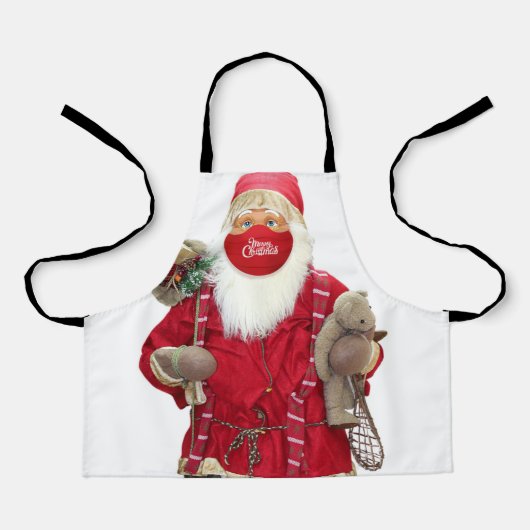 Tablier Santa Claus Face Mask (Recto)