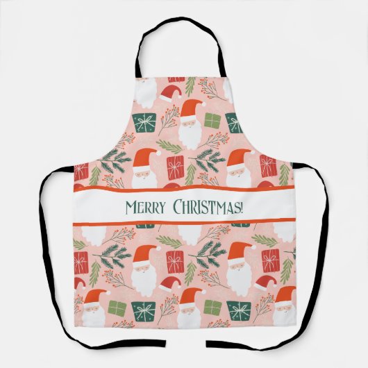 Tablier Santa Claus Noël Whimsy Baking (Recto)