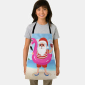 Tablier Santa Claus with flamingo (Insitu)