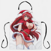 Tablier Santa Diva Anime WinterOutfit-All-Over Print Apron (Recto)