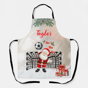 Tablier Santa Football Noël Football