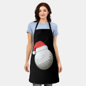 Tablier Santa Hat Christmas Golf (Porté)