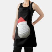 Tablier Santa Hat Christmas Golf (Insitu)