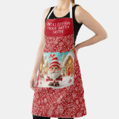 Tablier Santa's Official Cookie batter taster (Insitu)