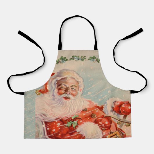 Tablier Santas Sleigh Ride (Recto)