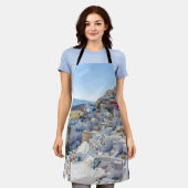 Tablier Santorin Grèce - journée ensoleillée d'été à Santo (Porté)