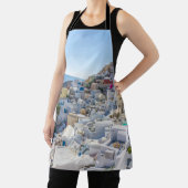 Tablier Santorin Grèce - journée ensoleillée d'été à Santo (Insitu)