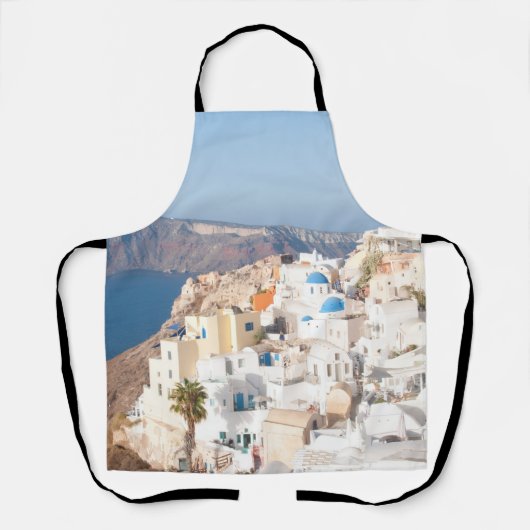Tablier Santorin Island Bliss #3 #wall #art  (Recto)