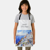 Tablier Santorini Aquarelle maman petit aide (Insitu)