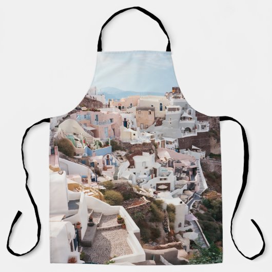 TABLIER SANTORINI GRÈCE (Recto)