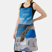 Tablier Santorini Grèce Cuisine Pittoresque Apron (Insitu)