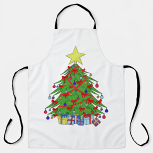 Tablier sapin de Noël