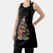 Tablier Sapin de Noël drôle en guitare (Insitu)