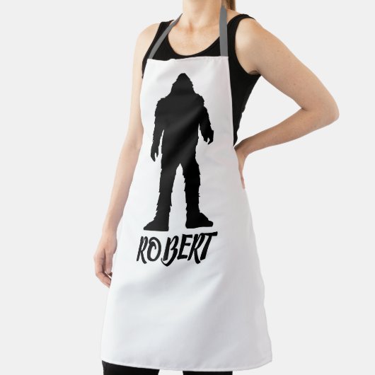 TABLIER SASQUATCH BIGFOOT CUSTOM DAD KITCHEN APRON (Insitu)