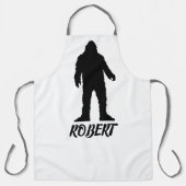 TABLIER SASQUATCH BIGFOOT CUSTOM DAD KITCHEN APRON (Recto)