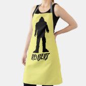 TABLIER SASQUATCH BIGFOOT CUSTOM DAD KITCHEN APRON (Insitu)