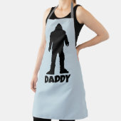 TABLIER SASQUATCH BIGFOOT PAPA DADDY KITCHEN APRON (Insitu)