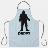 TABLIER SASQUATCH BIGFOOT PAPA DADDY KITCHEN APRON (Recto)