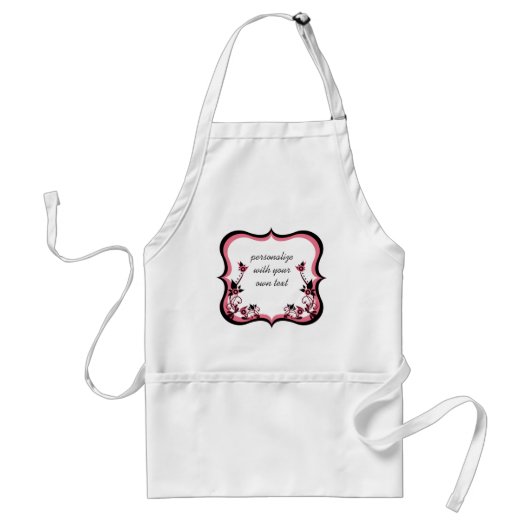 Tablier Sassal Floral, Rose (Devant)
