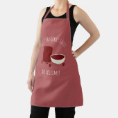 Tablier Sauce canneberge Nourriture Thankesgiving (Insitu)