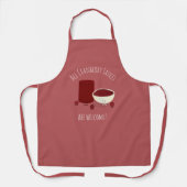 Tablier Sauce canneberge Nourriture Thankesgiving (Recto)