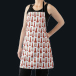Tablier Sauce chaude épicée Cute Cat Funny Salsa Motif<br><div class="desc">Ajoutez votre propre texte ou changez la couleur de l'arrière - plan sur ce tablier impressionnant. Faites-moi savoir si vous voulez quelque chose fait sur mesure. Si vous l'achetez,  merci ! N'oubliez pas de partager une photo sur Instagram de celle-ci en action et de m'étiqueter @shoshannahscribbles :)</div>