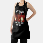 Tablier Sauce chaude Ketchup Fire Red Chili Pepper (Insitu)