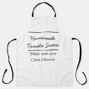 Tablier Sauce tomate maison faite avec amour ajoutez le no