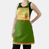 Tablier Saumon chaud rouge Peppers Mustard Green Salsa Rec (Insitu)