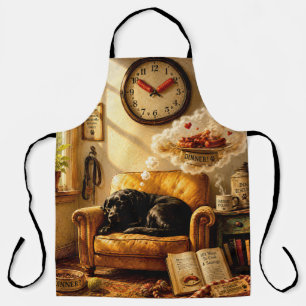 Tablier Sausage O’Clock Dreamtime – Art canin surréaliste