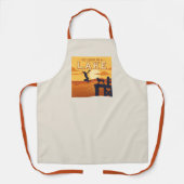 Tablier Sauter Sur Un Lac (Recto)