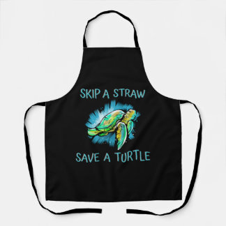 Tablier Sauter Une Paille Enregistrer Une Tortue Tortue To