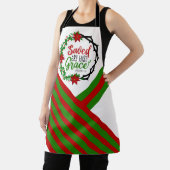 Tablier Sauvé par Sa Grace Christmas Wreath (Insitu)