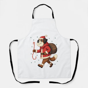Tablier Sauvetage de Saint-Bernard à Noël