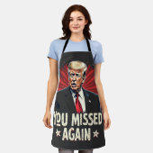 Tablier Sauvez les animaux de compagnie Trump Election (Porté)