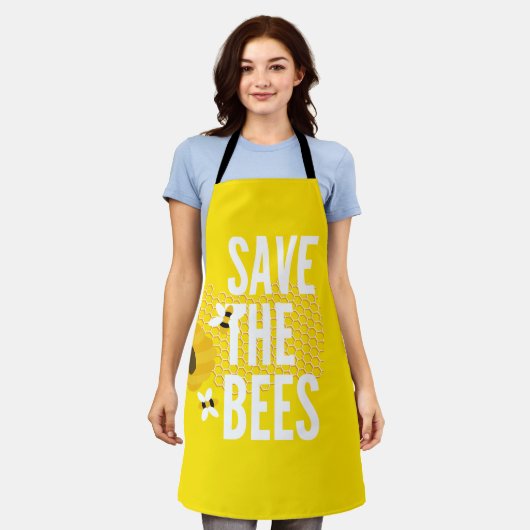 Tablier SAve Les abeilles HONEYCOMB HONEYCOMB HONey POT (Porté)