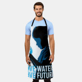 Tablier  Save Water Save Future Apron (Porté)