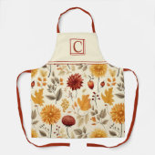 Tablier Say it with fall leaves - Customized (Recto)