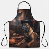 Tablier Scandale d'Halloween Citrouille (Recto)