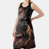 Tablier Scandale d'Halloween Citrouille (Insitu)