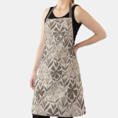 Tablier Scandinavian Geometric Floral Motif (Insitu)