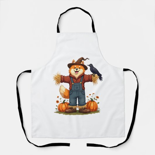 Tablier Scarecrow Samoyé Dog (Recto)